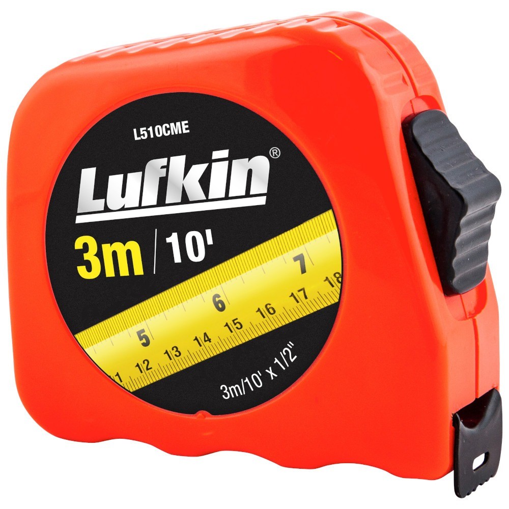 Trena com fita de aço 12,7 mm x 3 m com trava - L510CME - Lufkin em Oferta na Shopee