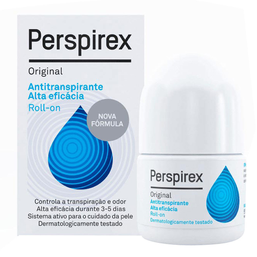 Desodorante Perspirex Roll-on Antiperspirante com 20ml em Oferta na Shopee