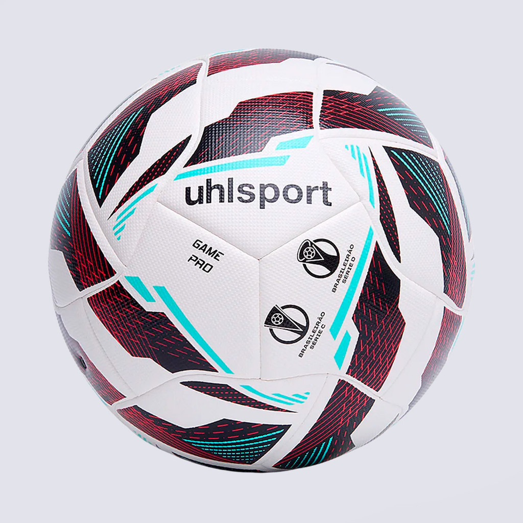 Bola Uhlsport Game Pro Brasileirão Serie C e D Campo Branca