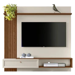 Painel para TV até 55 1 Porta Basculante Alvorada Linea Brasil