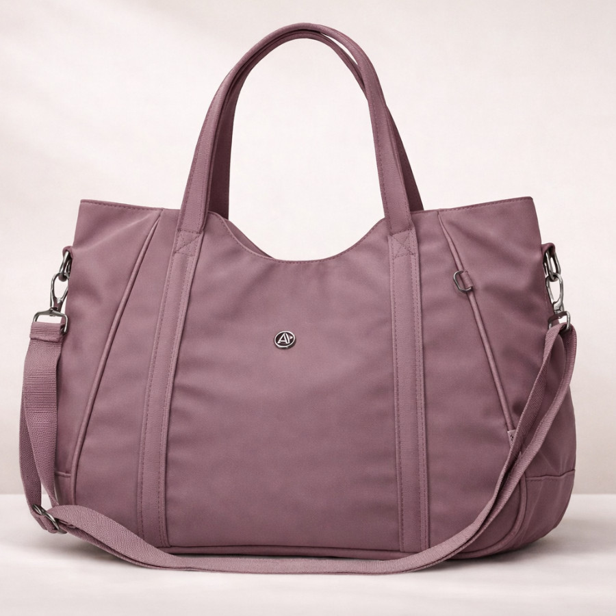 Bolsa feminina transversal grande impermeavel