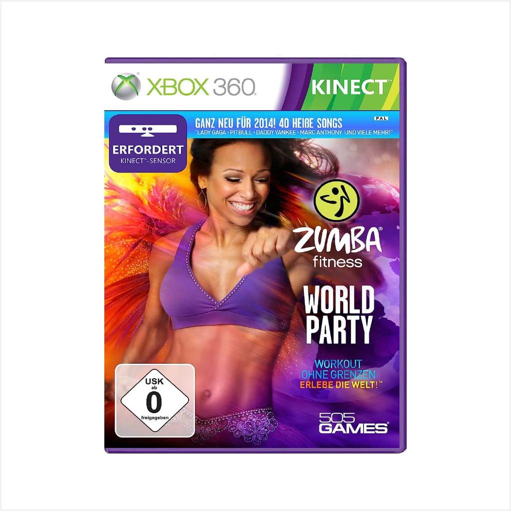 Jogo Zumba Fitness World Party - Xbox 360 - Usado