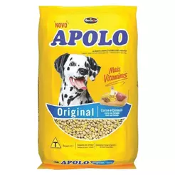 Ração Hercosul Apolo para Cães, Original Carne e Cereais 20Kg