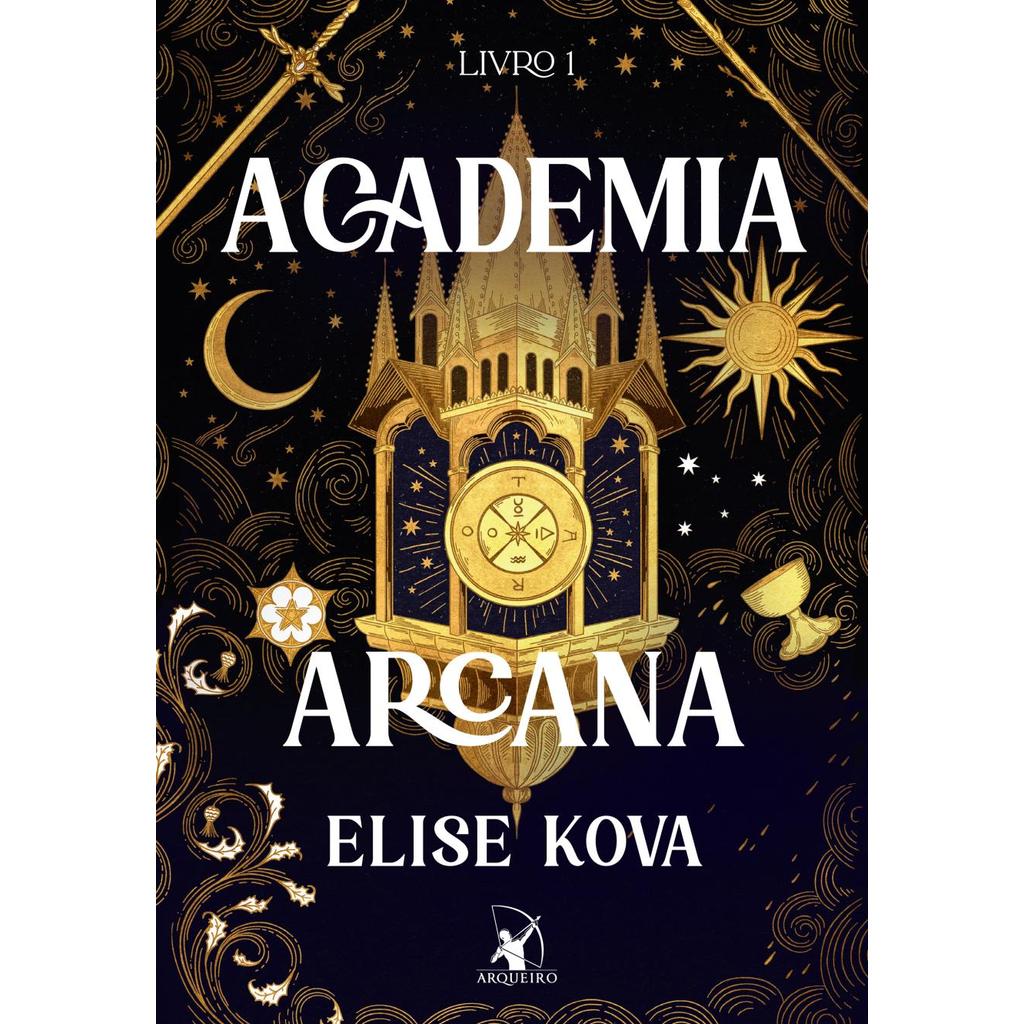 Livro Academia Arcana - Edição especial (Academia Arcana - Livro 1) - ESTBH LIVROS NOVOS