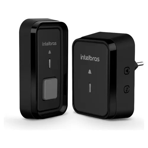 Campainha Sem Fio Preta Intelbras Cib 101S
