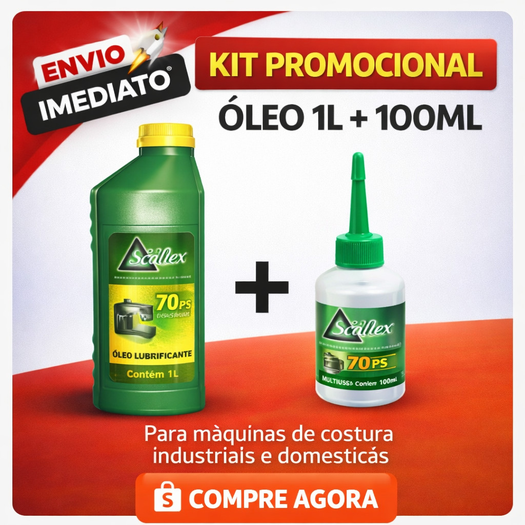 Kit Oleo Siliflex 70PS 1L + 100ml Bisnaga Aplicacao Facil Maquina Costura Nao Mancha em Oferta na Shopee