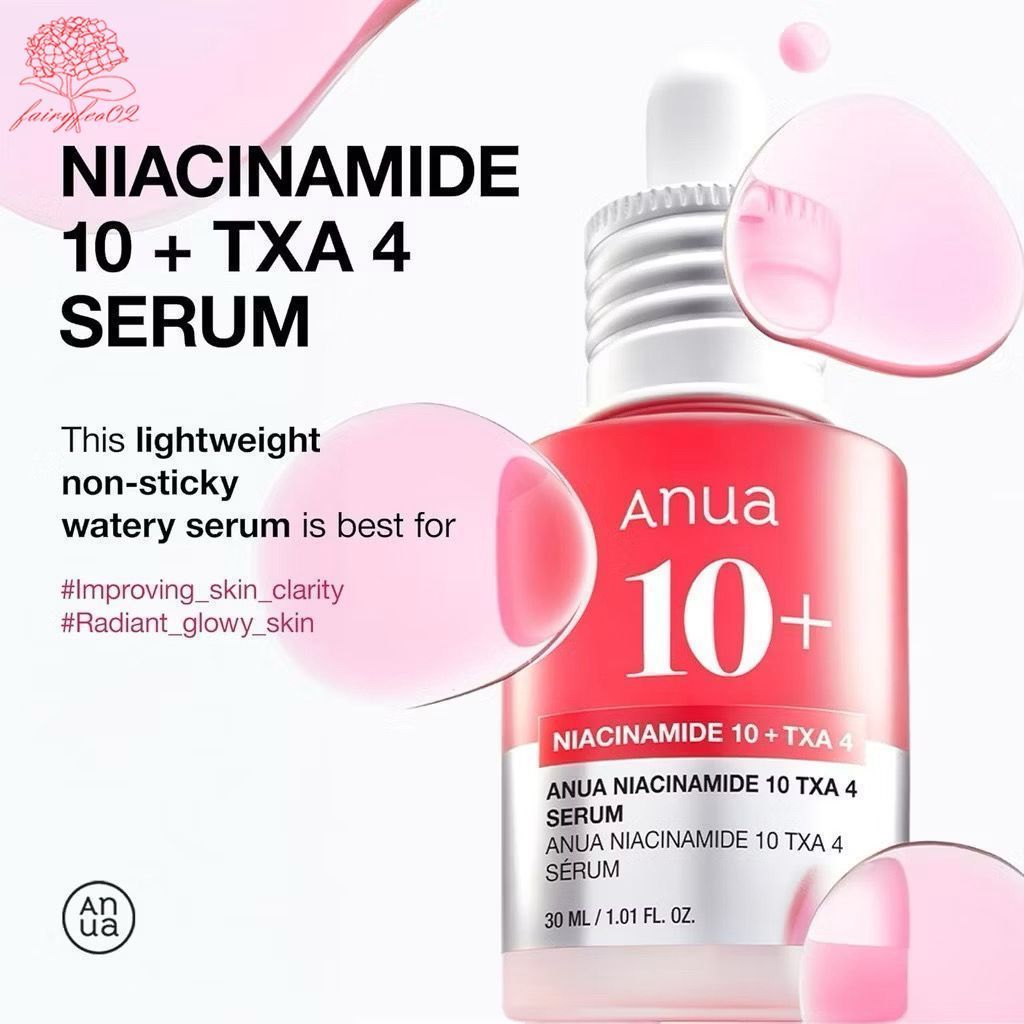 ANUA Niacinamida 10 TXA 4 % Essência 30ml Hidratante A Pele