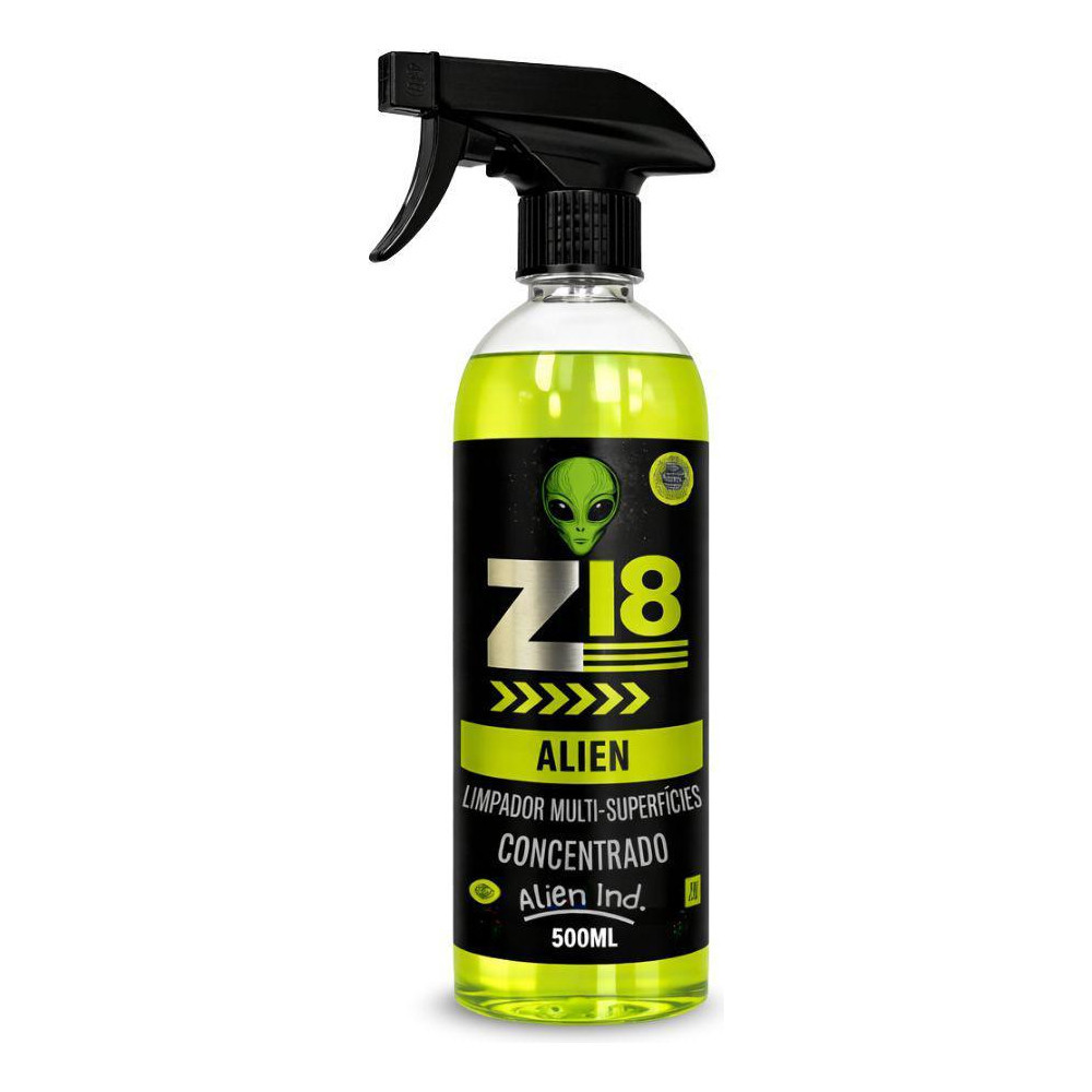 Limpa Teto E Estofado Automotivo Tira Mancha 500ml Alien
