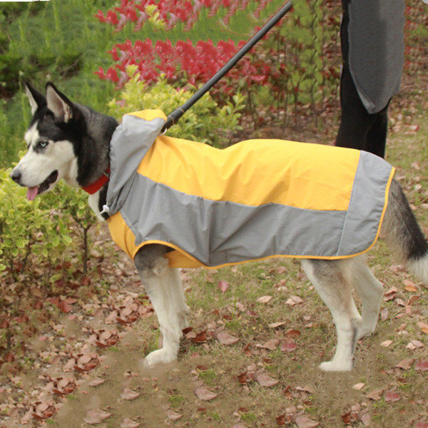 Pet ao ar livre cão poncho médio grande cão impermeável capa de chuva Husky Golden Retriever Labrador Akita inu Shiba in