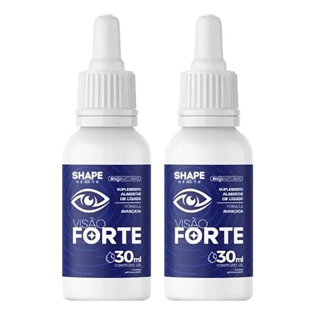 2 Visão Forte Em Gotas 30ml - Loja Oficial - Saúde Dos Olhos Original em Oferta na Shopee