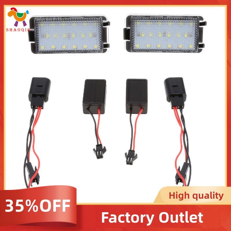 Luzes LED Da Placa De Licença Para Assento 2005-2009 Arosa 6K 6L 1M Toledo 5P 6L Lâmpada Identificação Do Carro Luz