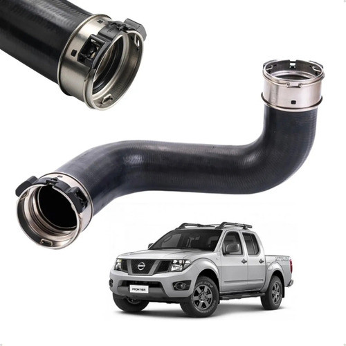 Mangueira Intercooler Turbina Frontier 2013 2014 2015 2016 Preto