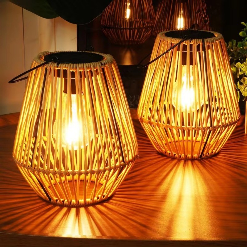 Lanternas Solares Luzes Suspensas À Prova D'água Para Exteriores , Lâmpada Solar Externa Decorativa Jardim , Quintal , P
