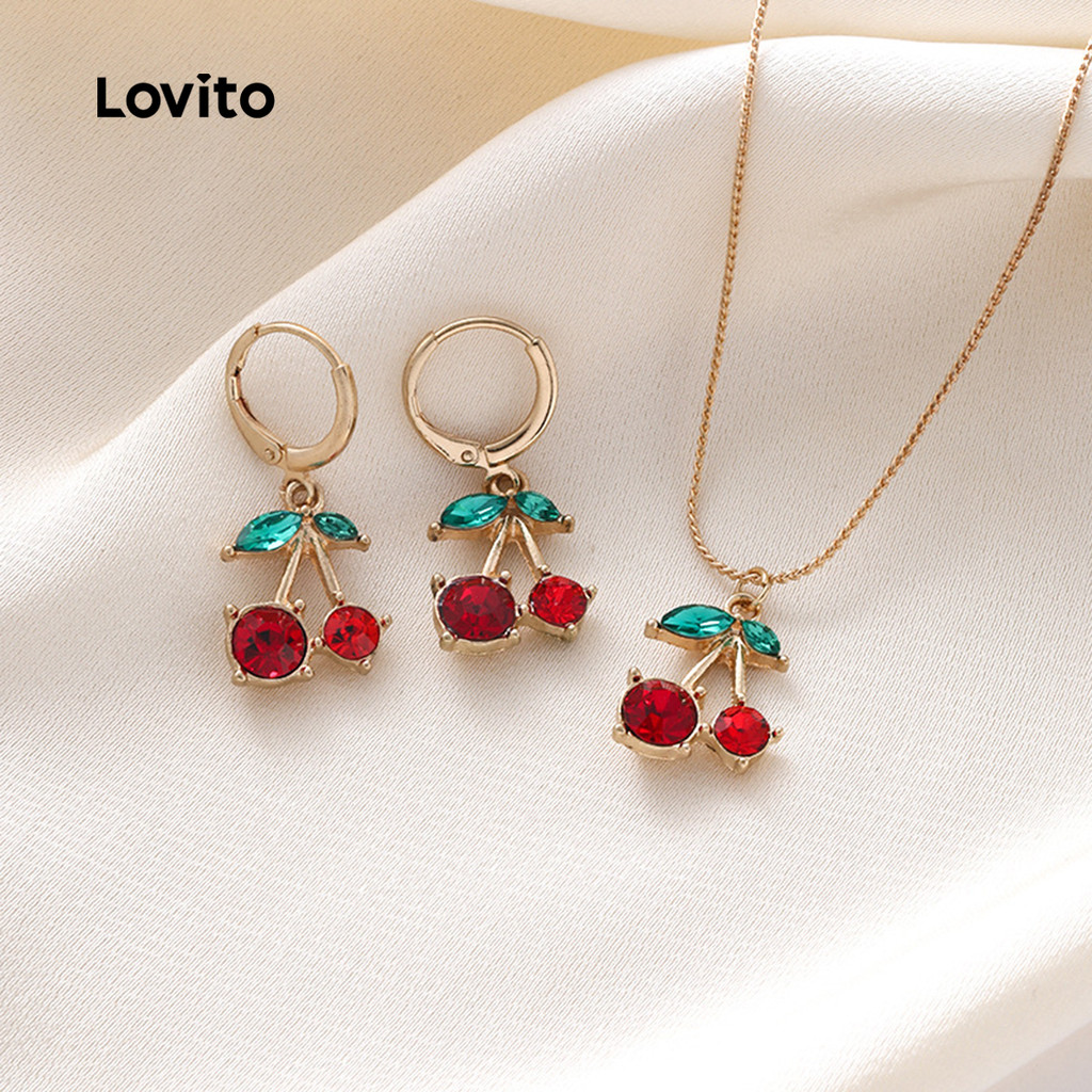 Lovito Colares Casuais Extravagantes. LFA108274 em Oferta na Shopee