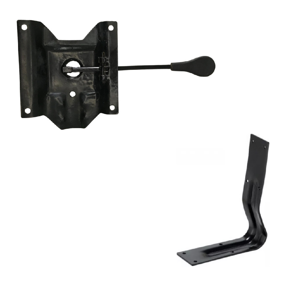 Flange Cadeira Executiva com Lâmina L Preta Mecanismo Assento Encosto Reposição Cadeira Escritório