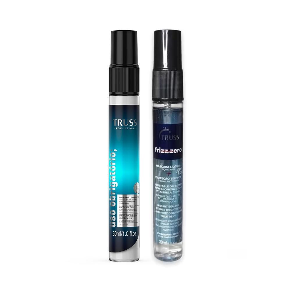 Kit TRUSS Travel Size Uso Obrigatório + Frizz Zero (2 Produtos)