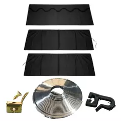 KIT TRILHO CORTINA CABINE CAMINHÃO COMPATÍVEL VW MERCEDES