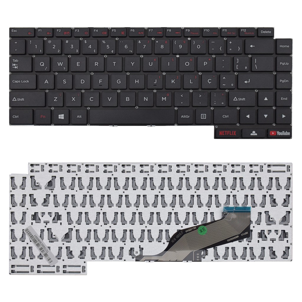 Teclado para Notebook Positivo Motion Plus Q464B em Oferta na Shopee