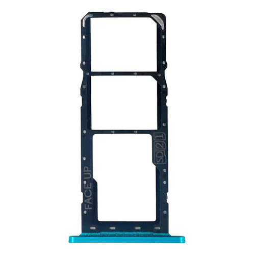 Gaveta Chip Slot Sim Card Compatível Moto G8 Power Lite Verde