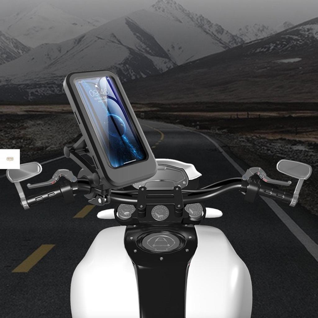 Suporte De Telefone Para Motocicleta À Prova D'água , Fácil Montagem , Em Bicicleta , Acessórios