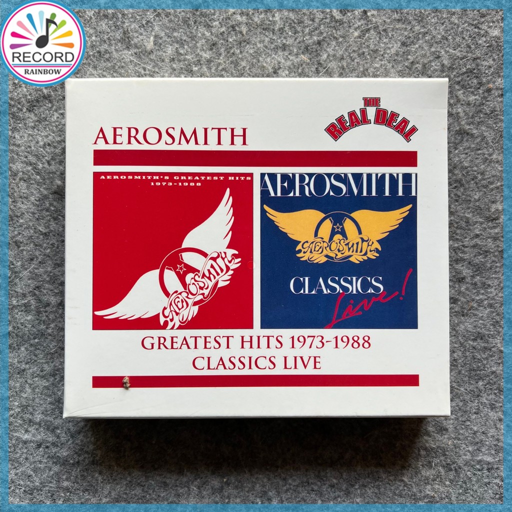 Aerosmith – Aerosmith's Greatest Hits 1973-1988 / Classics Live Original 2CD Album Lacrado Brand New MIP0029 BRST