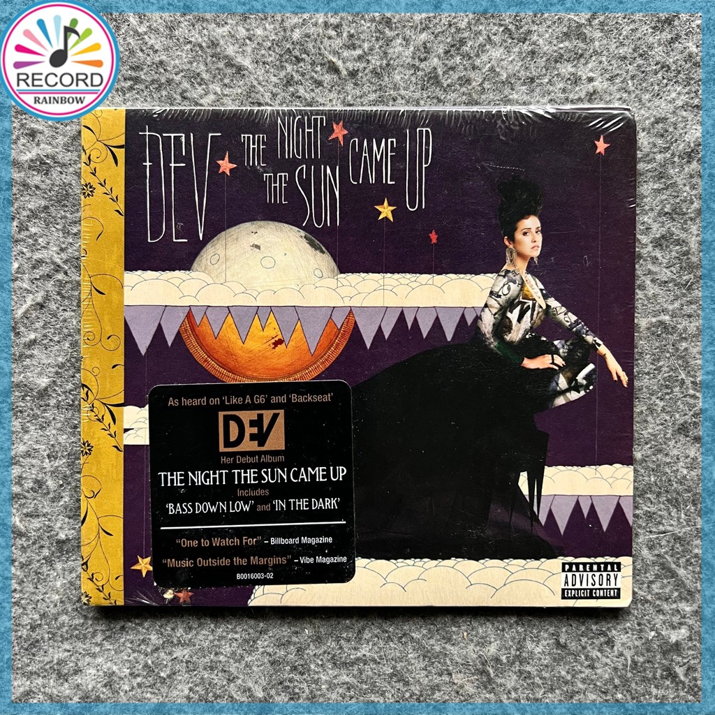 Dev The Night The Sun Came Up Original CD Album [Lacrado] Brand New 1Z06303 ZK