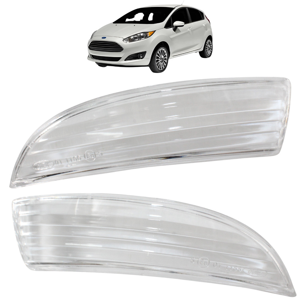 Par Lente Pisca Retrovisor New Fiesta 2013 Até 2016 Original