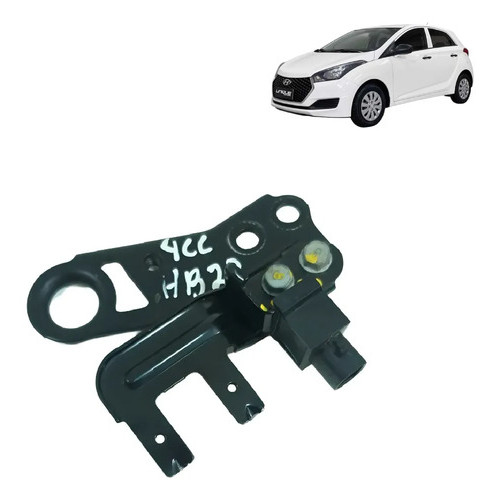 Sensor Ignição Condensador Bobina Hyundai Hb20 2013 A 2022 Preto