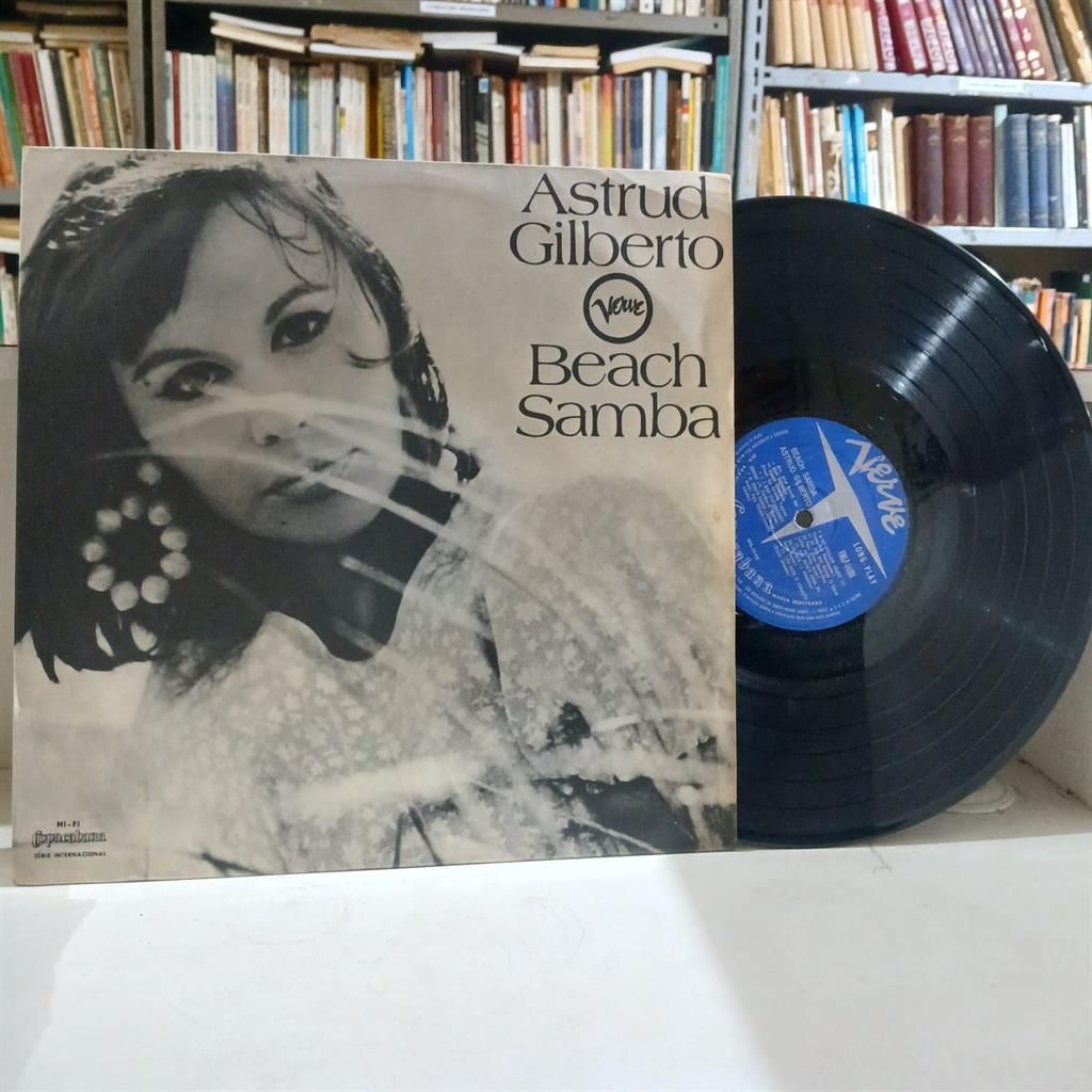 VINIL astrud gilberto LP beach samba