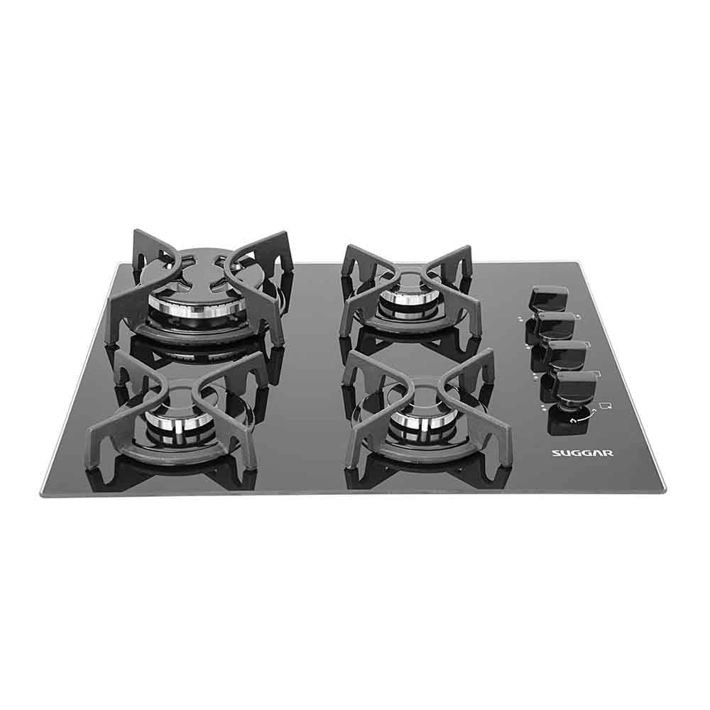 Cooktop 4 Bocas Suggar FG4404FVP Preto Bivolt em Oferta na Shopee