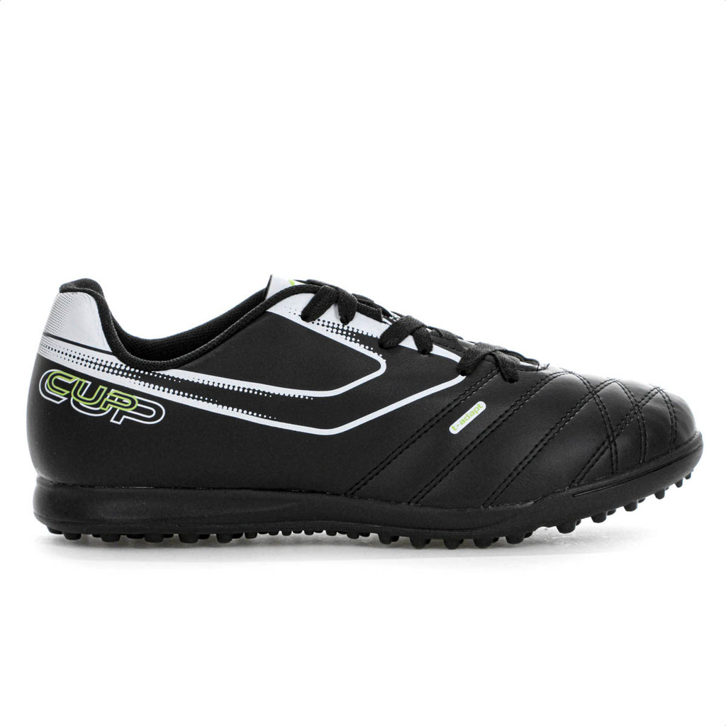 Chuteira Topper Society Cup VIII Preto e Branco - Masculino