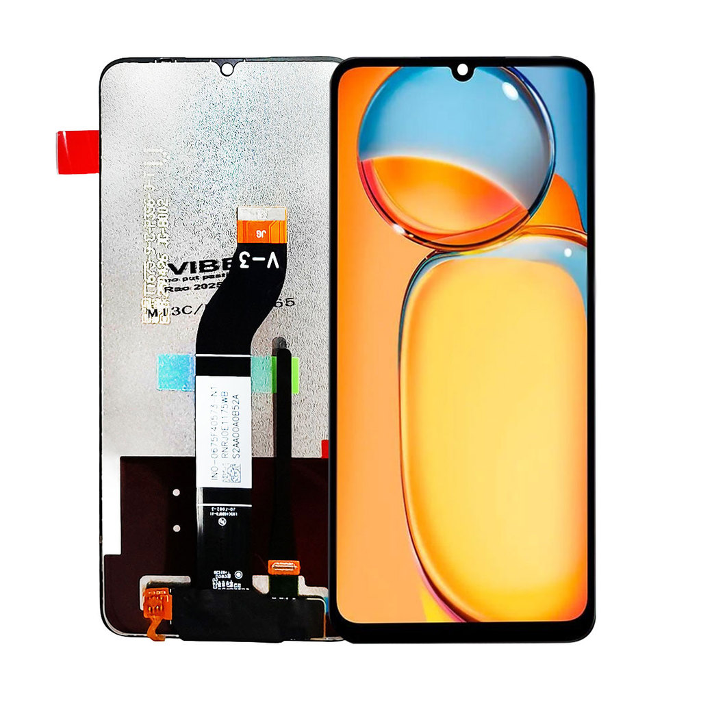 Tela Display Frontal Para Xiaomi Redmi 13C / Poco C65 / M6 S/ Aro