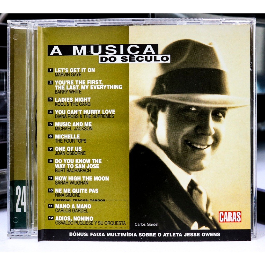 CD A MUSICA DO SÉCULO -VARIOUS  VOL.24 (REVISTA CARAS)