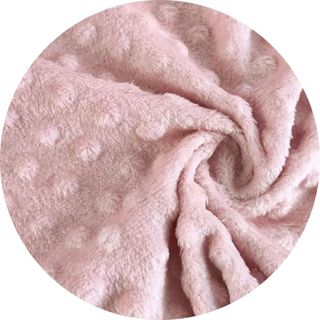 Tecido Fleece Dots Pipoquinha 1,60m Largura Soft Pipoquinha Para Mantinha De Bolinhas Aveludado Pelucia Macia