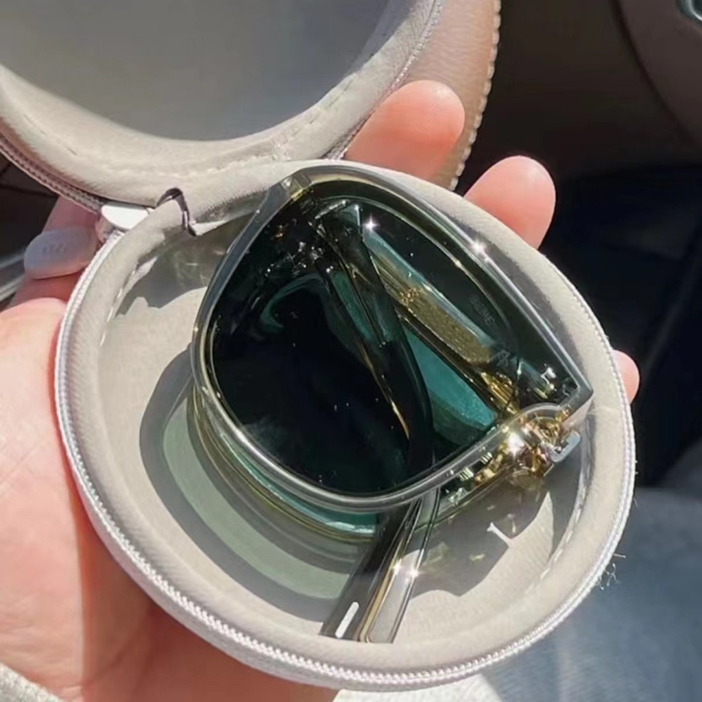 Óculos de sol dobráveis novo estilo óculos de sol dobrável novo estilo óculos de sol atacado segunda geração moda óculos