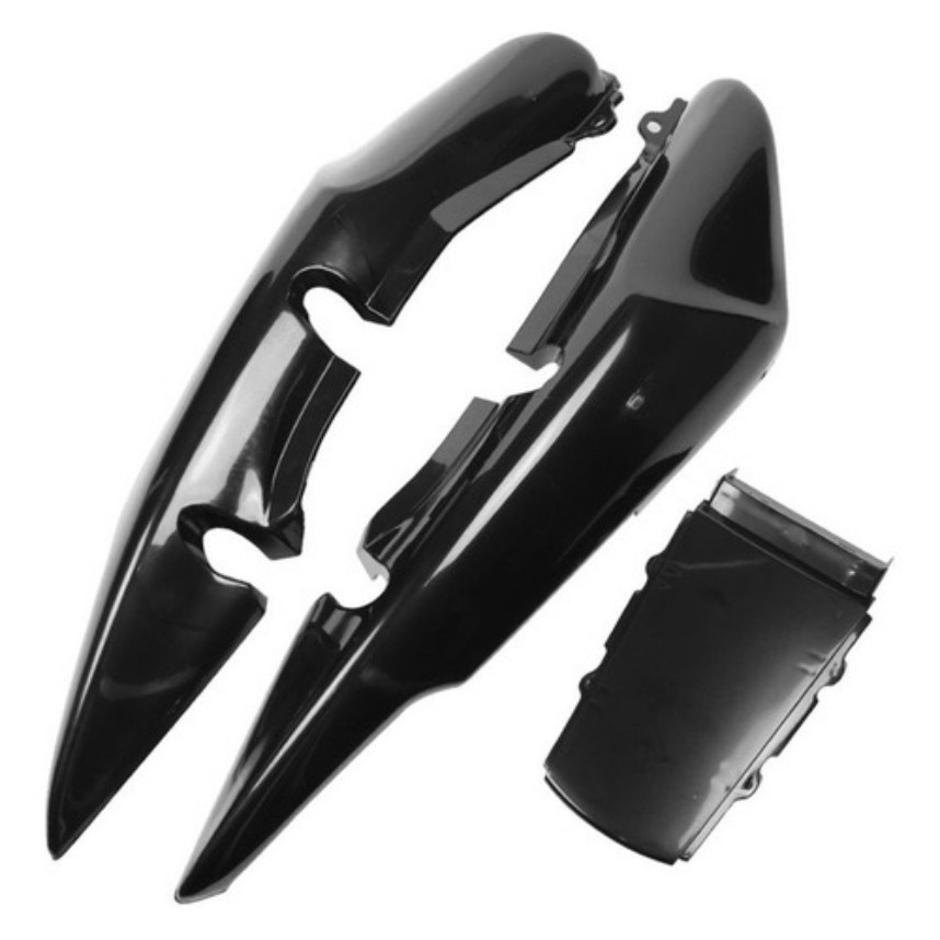 Conjunto De Rabeta Cg 150 Titan 2004 A 2008 Preto Inj