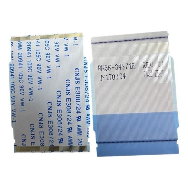 Kit 2 Un Cabo Flat Bn96-34971e Rev 01 Tv Samsung Un40j5300ag 100% Original