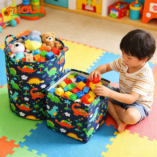 CESTO ORGANIZADOR MULTIUSO DOBRAVEL PROVA D'ÁGUA P/ ROUPA SUJA BRINQUEDOS