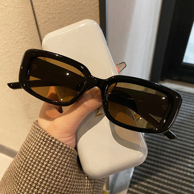 oculos de sol feminino óculos de sol feminino Europeu americano temperamento óculos de sol feminino quadrado elegante p