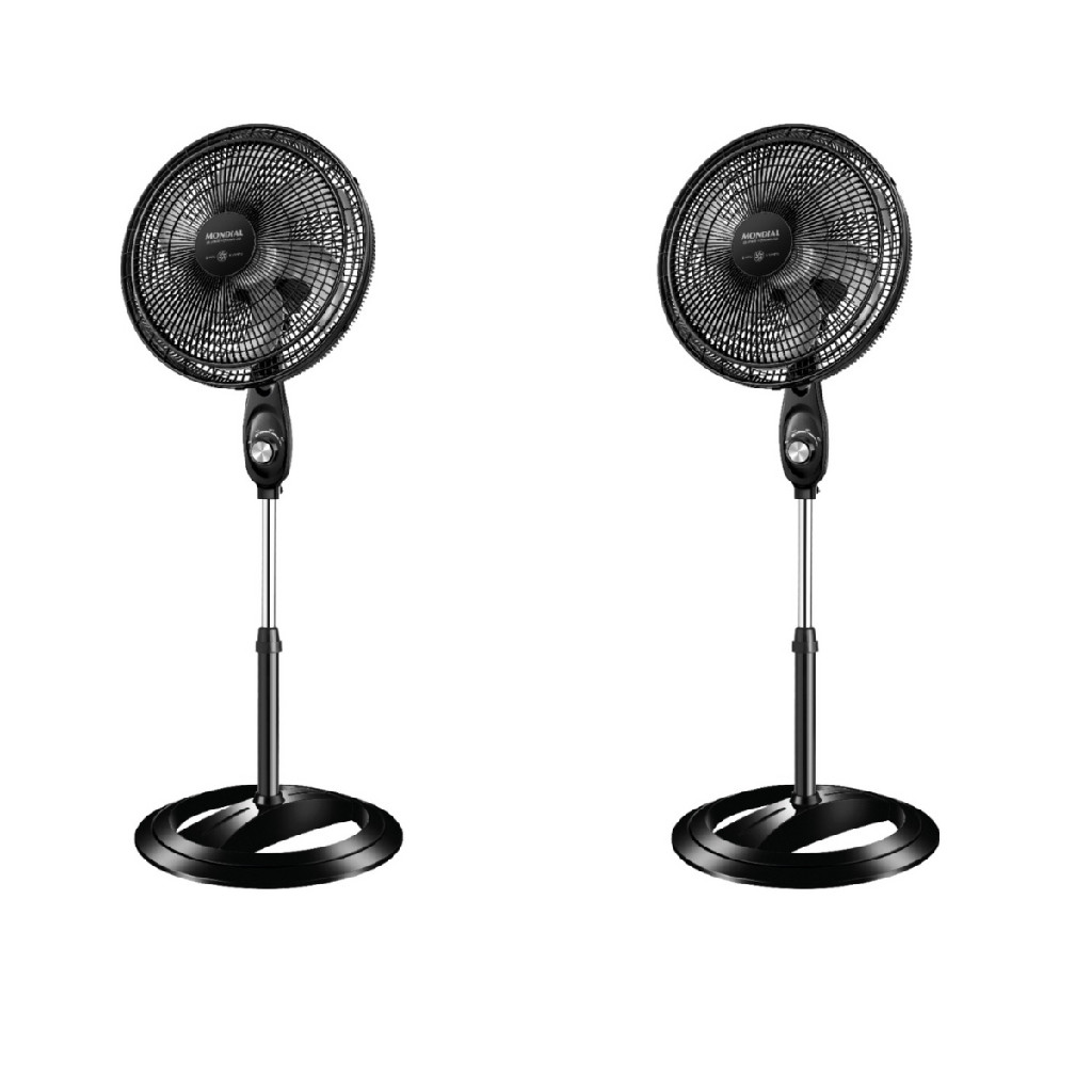 Kit 2 Ventiladores Coluna 40cm Super Power Mondial 127v