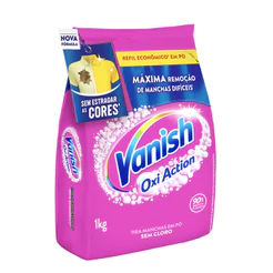 Kit com 3 Vanish Oxi Action Multi Power em Pó Refil 1Kg
