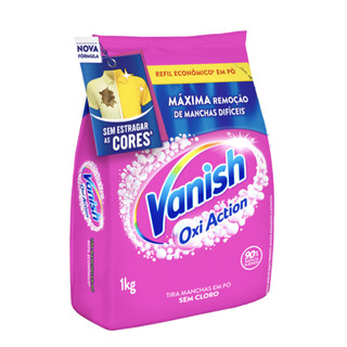 Kit com 3 Vanish Oxi Action Multi Power em Pó Refil 1Kg em Oferta na Shopee