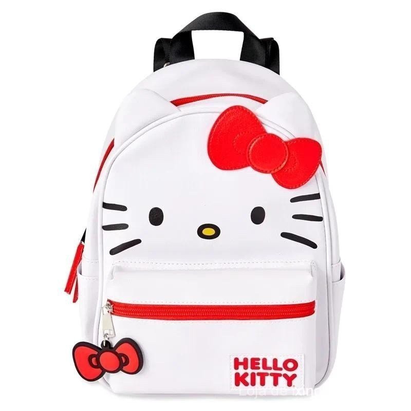 Mochila Sanrio Hello Kitty com Dois Desenhos Animados para Mulheres, Mochilas Impermeáveis Fofas e Leves com Po 29UM