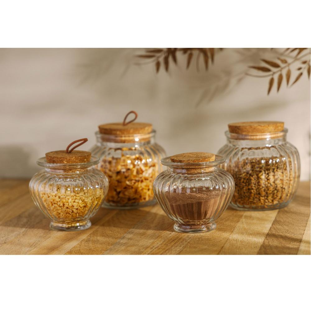 Pote Lyor Classic de Vidro com Tampa de Rolha 300ml em Oferta na Shopee