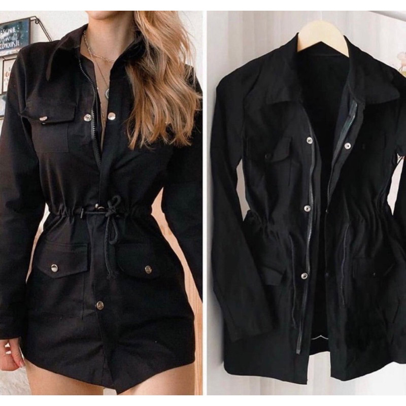 Casaco Sobretudo Parka Feminina jaqueta da moda