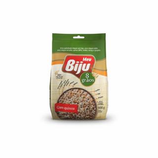 Arroz 8 Grãos com Quinoa Meu Biju 500g em Oferta na Shopee
