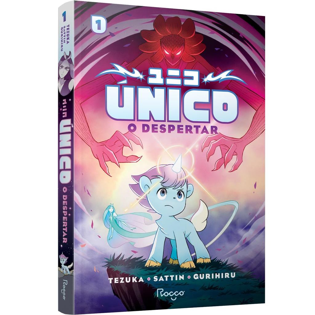 Hq Único - O despertar: (cartela de adesivos e marcador)