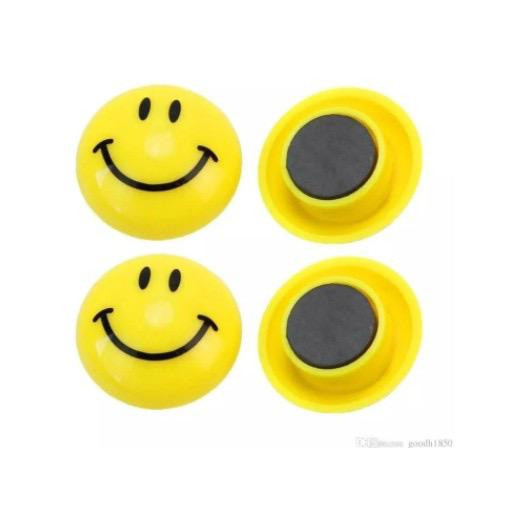Ímãs Emoji Conjunto Com 12 Unidades Para Geladeira E Quadro Magnético