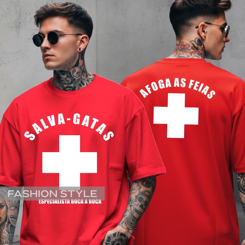 Camiseta Meme Carnaval Salva Gatas Afoga Feias Especialista Boca A Boca Frase Bombeiros Samba Parada Blusa Algodão