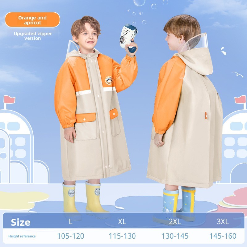 Capas De Chuva Infantis Por Atacado Para Meninos E Meninas , Adequadas Alunos Do Jardim De Infância Crianças Da Escola P